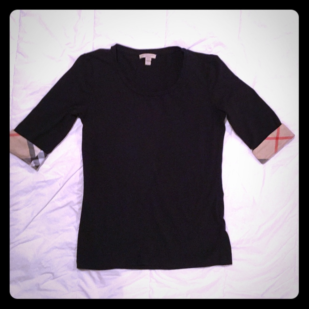 Black Burberry Top